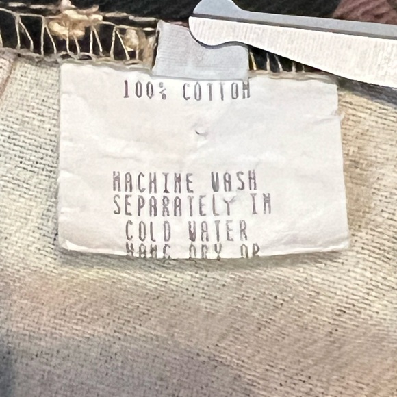 Paris Blues Vintage Floral Skirt • Made in USA • 100% cotton • Rare! 🖤🌹 - Picture 7 of 7